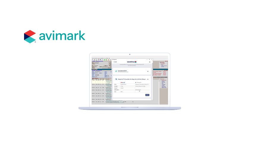 Avimark vRxPro PIMS screenshot