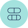 icon of two capsules